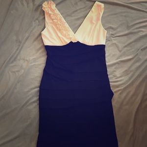 Black and White Cocktail Dress